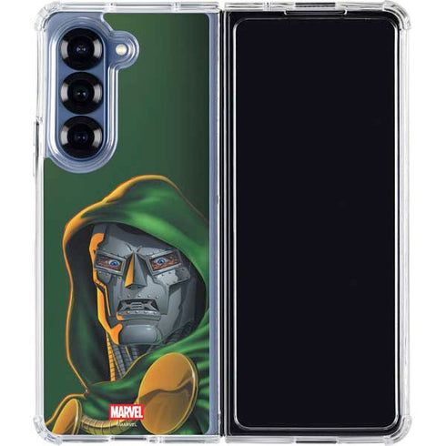 Marvel Dr. Doom Portrait Galaxy Z Fold6 Clear Case